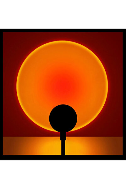 Choice USB Plug Sunset Red LED Sunset Lamp Nightlights USB Projector Birthday Party Decoration Mood Lights