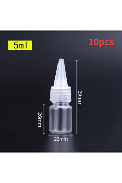 Choice 5ml-10Pcs 5/10/30/50/60/100/120ml Empty Dropper Bottle Transparent Pla...