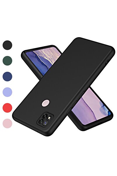 Choice جراب هاتف أصلي فاخر أسود اللون من السيليكون السائل الناعم لهاتف Redmi ...