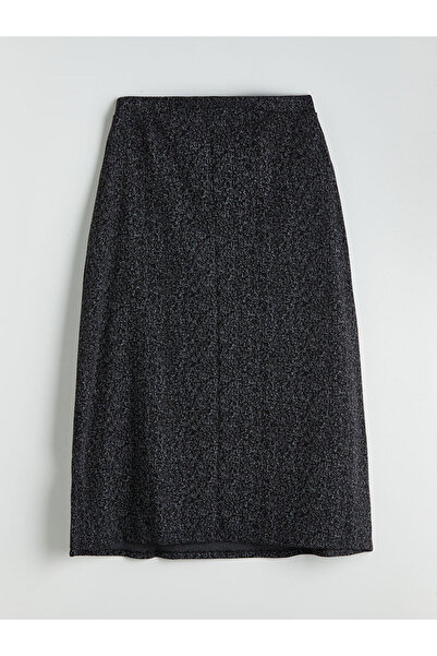 LC Waikiki Patterned Skirt with Elastic Waist