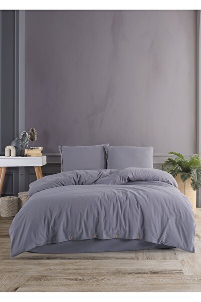 Cottonin Home طقم غطاء لحاف مزدوج مقاس 200x220 سم، 100% قطن