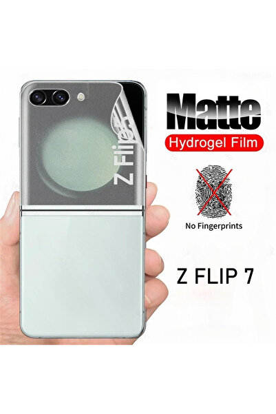 Choice1 فيلم خلفي غير لامع لسامسونج Z Flip7، 3 قطع من فيلم الهيدروجيل غير الل...
