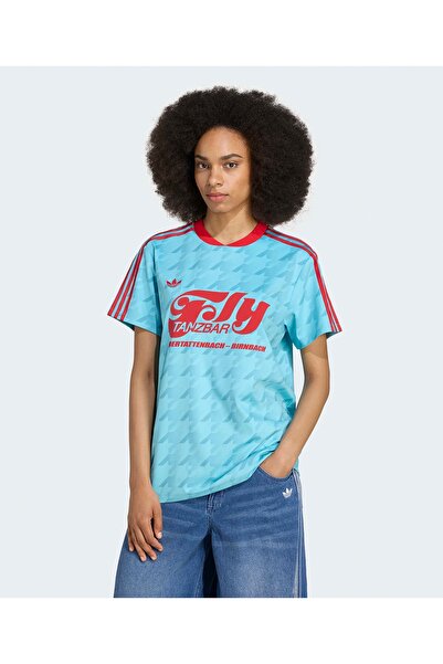 adidas Graphic Football Allover Print Jersey