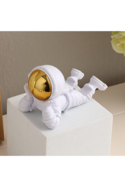 Choice 19-Golden Desktop Astronaut Ornaments, Spaceman Ornament,Desktop Phone...