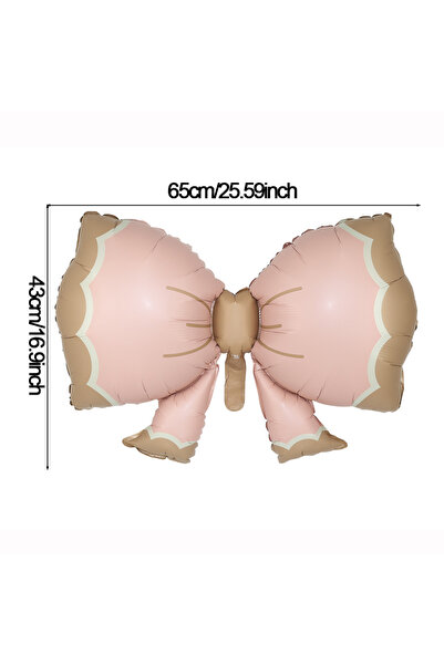 Choice كما تظهر الصورة 1 قطعة وردي القوس ماتي 3D قلب أحبك دب الألومنيوم فويل ...