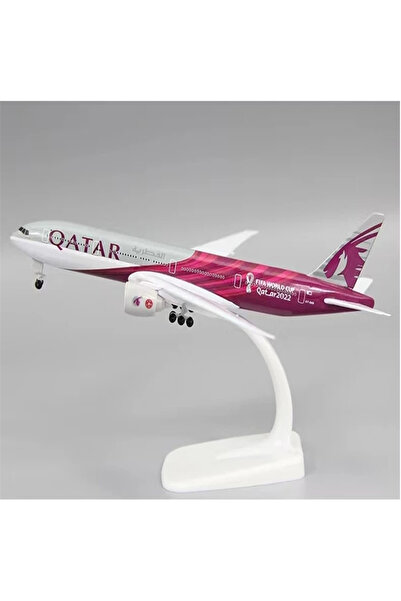 Choice قطر 20 سم سبيكة معدنية طائرة بوينج 777 B777 طراز الخطوط الجوية القطرية...