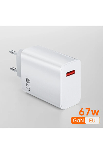 Choice مع كابل 1 متر EU EU 67W USB شاحن سريع الشحن مع كابل من النوع شاحن هاتف...