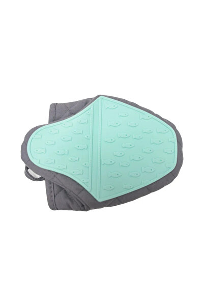 Choice Blue 1PC Fish Shaped Silicone Anti Scald Oven Gloves Kitchen Silicone ...