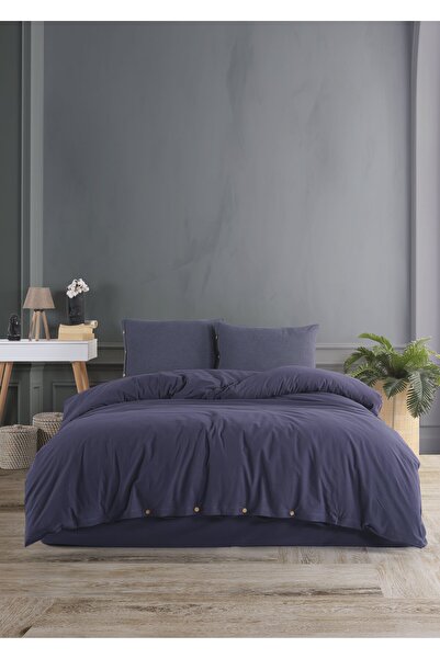 Cottonin Home طقم غطاء لحاف مزدوج مقاس 200x220 سم، 100% قطن