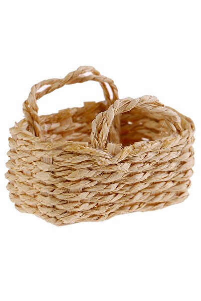 Choice 1 قطعة صغيرة 1/12 بيت دمى لطيف إطار من الخيزران سلة طعام نباتية منسوجة...