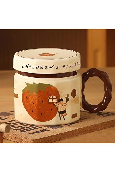 Flippy Ceramic Mug, Flippy, Coffee Mug, Tea Mug, Universal Mug, Unisex, Mug with Lid