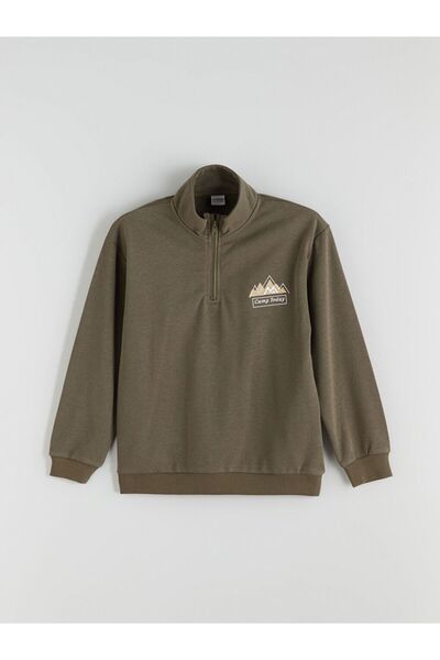 LC Waikiki LCW dječja majica sa visokim ovratnikom za dečake