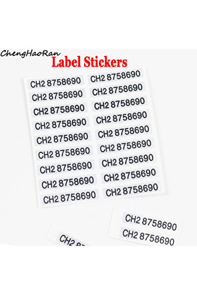 Choice 5pcs 5 Pcs For GameBoy Advance GBC Serial Number Sticker Back Label Replacement For GameBoy GB GBC G