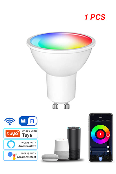 Choice 220 فولت 9 واط GU10 WiFi لمبة ذكية GU10 LED Tuya WiFi لمبة ذكية مصباح ...