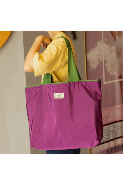 Choice كما هو موضح في الصورة: حقيبة تسوق قابلة لإعادة الاستخدام كبيرة الحجم ب...