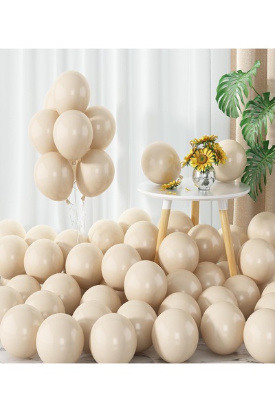 MACK PLUS 10’lu Ten Rengi Balon Seti – Sade ve Şık Dekorasyon