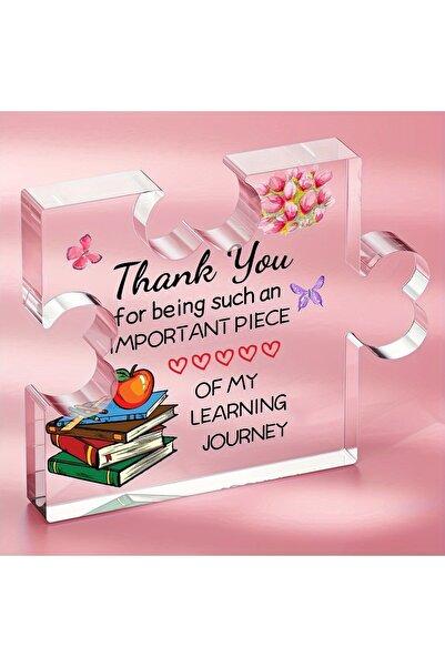 Choice 1pc,Teacher Gifts Acrylic Puzzle Plaque, Teacher Birthday Gifts, Teacher Appreciation Gifts, Teac...