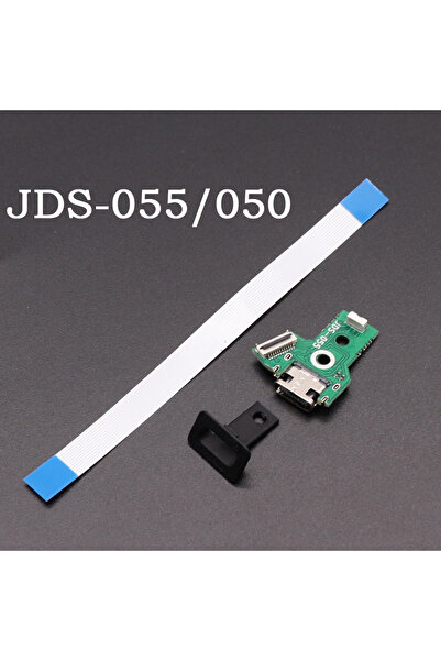 Choice JDS 050 055 لجهاز التحكم PS4 لوحة شحن USB من النوع C قابلة للتركيب بنف...