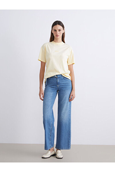 LC Waikiki Rmz Gi̇yi̇m Farkiyla Wide Leg Women's Jean Pants
