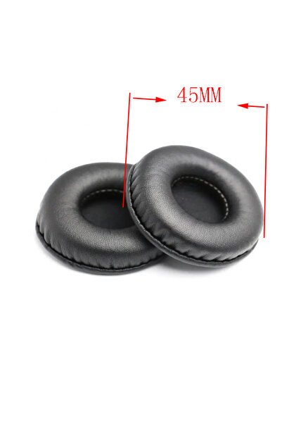 Choice قطر خارجي 45 مم وسادات أذن لسماعات الرأس أغطية إسفنجية من الجلد وسادة رغوية 40 مم 50 مم 55 مم 60 مم 6