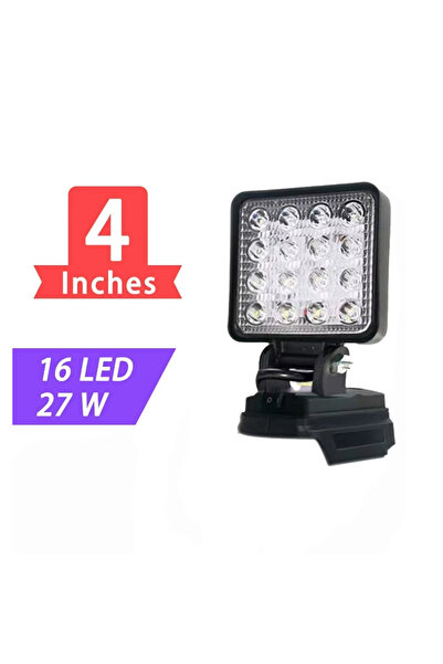 Choice لا يوجد USB 4IN 16LED 27W 3/4/5/8 بوصة مصباح LED محمول كشافات لاسلكية ...