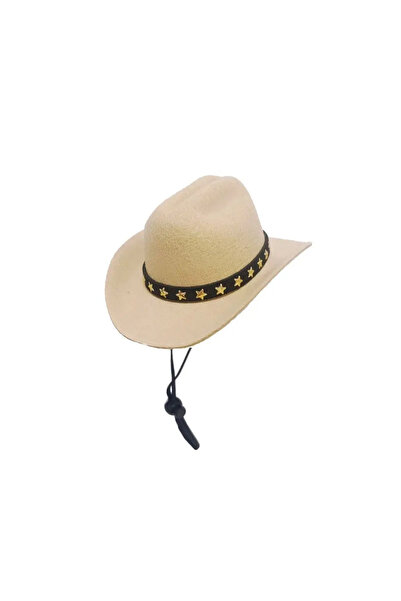 Choice beige-star British Pet Dog Hat Star Cowboy Hat Pet Supplies Adjustable...