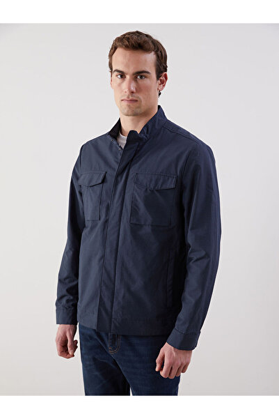 LC Waikiki Uzg Store's Men's Jacket with High Collar for Style Enthusiasts