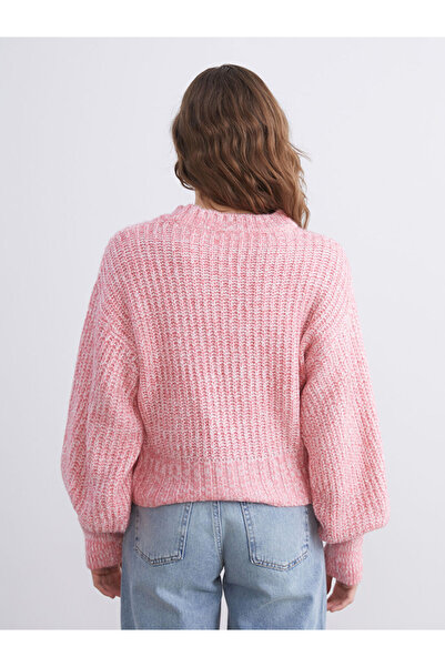 LC Waikiki Κομψές επιλογές από την Esvab Giyim | Γυναικείο πλεκτό πουλόβερ με λαιμόκοψη