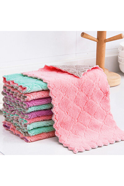 Choice 10PCS-Set Microfiber Towel Absorbent Kitchen Cleaning Cloth Non-stick ...
