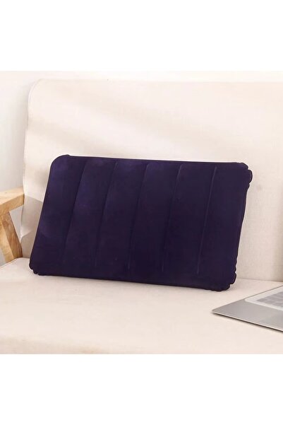 Choice PURPLE 1pc وسادة مربعة قابلة للنفخ للتخييم في الهواء الطلق وسادة رقبة ...