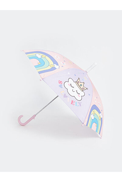 LC Waikiki Karişik Baskılı Çocuk Otomatik Şemsiye