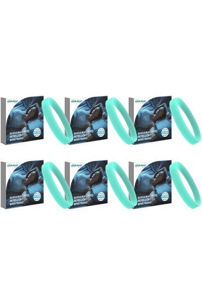 Choice 6 قطع 10/1 قطعة سوار سيليكون مضاد للبعوض قابل للتعديل للأطفال والكبار ...