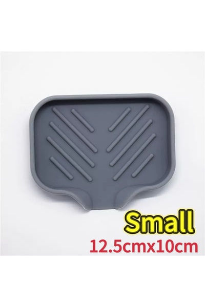 choice2 S 12.5 سم حوض سيليكون مع مصرف حامل تخزين إسفنجة الصابون حوض سطح العمل...