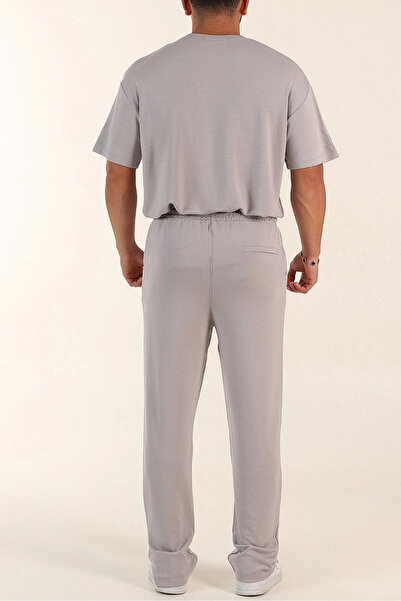 EXSPORT 2-Piece Oversized Comfortable Casual Seasonal Tracksuit Set