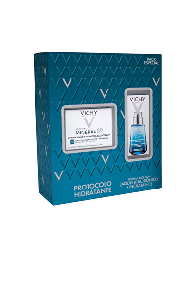 Vichy Minéral 89 Feuchtigkeitscreme Karton 2 Stk 2 pz