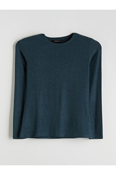 LC Waikiki Yeşil Bisiklet Yaka Kadın Body