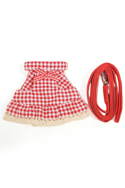 Choice M Red Small Pet Harnesses And Leashes For Guinea Pigs Ferrets Rabbits Squirrels And More