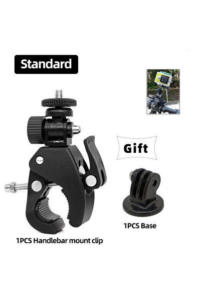 Choice حامل مقود الدراجة باللون الأبيض لكاميرا GoPro Hero 13 12 11 10 9 8 AKA...