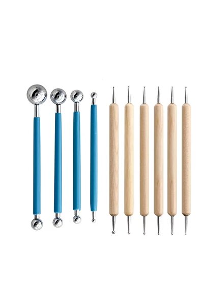 Choice 10 قطع أدوات قطع الطين البوليمر DIY وأدوات ومستلزمات النحت على السيرام...