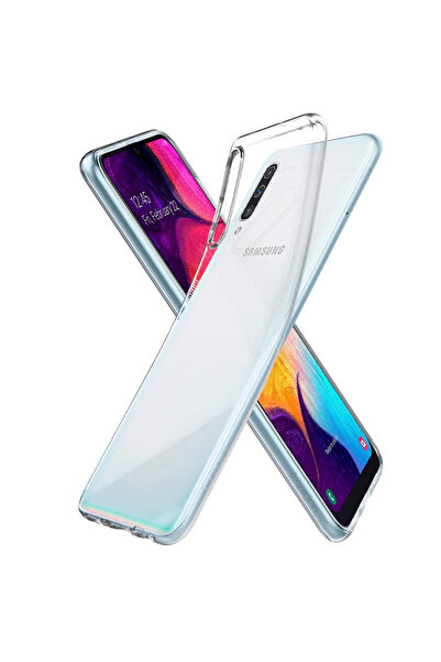 Choice جراب هاتف شفاف A50 متوافق مع هواتف A50، A10، A10S، A20، A20S، A20E، A3...