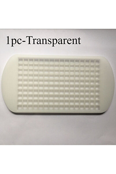 Choice1 1pc-Transparent 1/3pcs Food Grade Silicone Bar Ice Cube Tray Mini Ice Cubes Small Square Mold Ice