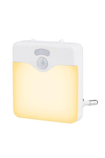 Choice EU Plug Warm White Motion Sensor LED Night Light UK EU Plug Dimmable Wireless Lamp for Kids Room Ene