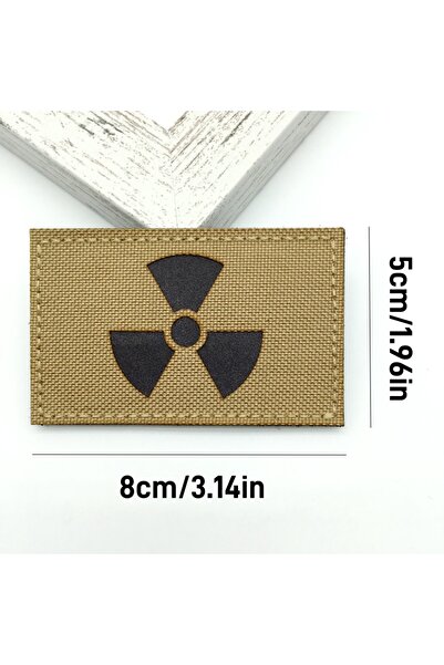 Choice HL-IRKQ47 1pc IR Reflective Creative Radiation Symbol Design Patches,T...