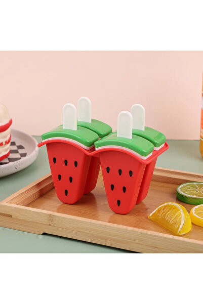 Choice4 4 شبكات بطيخ 4/6 شبكات آيس كريم قالب بوبسكل، قالب مغطى على شكل فاكهة،...