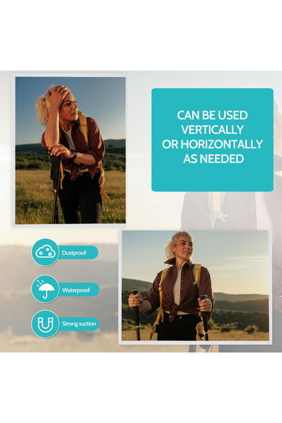 Choice 4x6 Inch 5 Pack 4x6" Inch 5 Pack Magnetic Picture Frame, Magnetic Frame with White Border, Magnetic