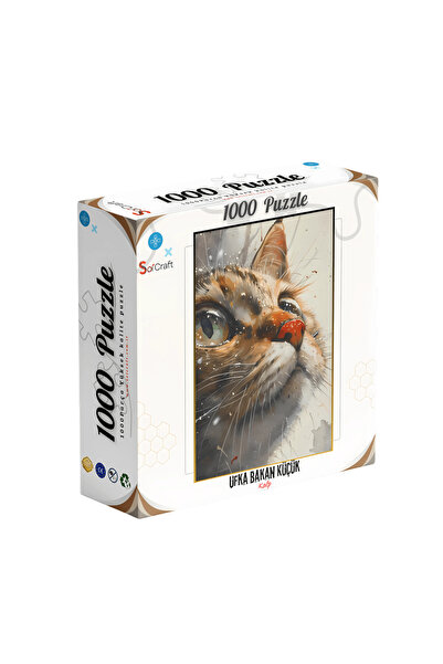 Soi Craft 1000 Parça Puzzle Ufka Bakan Küçük Kalp