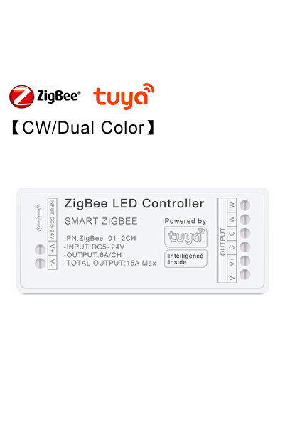 Choice وحدة تحكم CCT Zigbee 3.0 CCT RGBW RGB LED Strip Lights Controller Dimm...