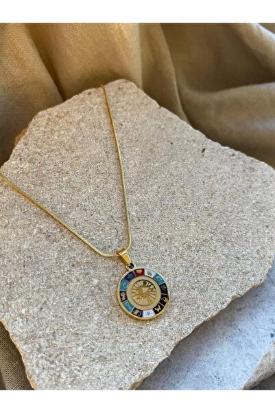 nunu takı Burç Takvimi Uçlu Kolye