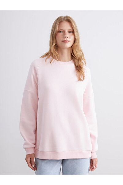 LC Waikiki اختيارات متألقة من متجر شاينينج |   سويت شيرت نسائي برقبة دائرية