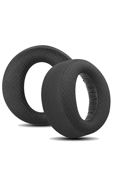 Choice وسائد أذن سوداء صافية لسماعات الرأس PS5 PULSE 3D البديلة، وسائد أذن سوداء، غطاء سماعات الرأس PS5PULSE 3D